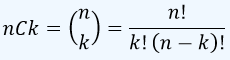 Formula combinacion