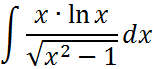 Ejercicio calculo integracion por partes
