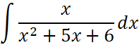 Ejercicio calculo integracion fracciones parciales