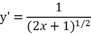 ejercicio derivada