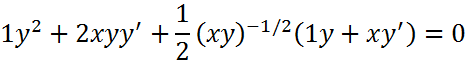 ejercicio derivada regla de la cadena